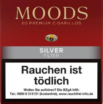 Dannemann Moods Silver Filter